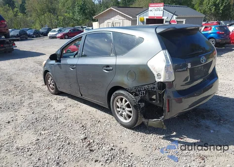 2013 Toyota Prius V Three из США, поврежденный, VIN JTDZN3EU4D3288373